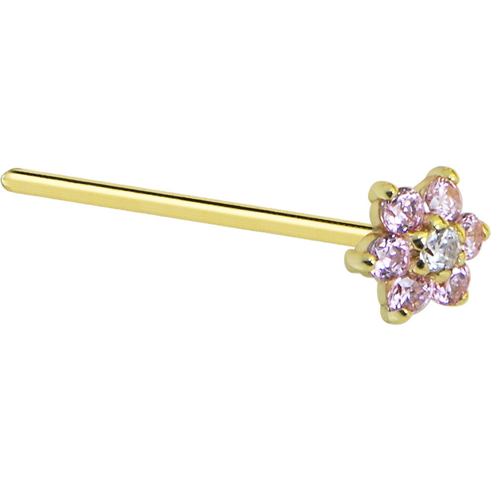 Flower Diamond Nose Pin | Raj Jewels